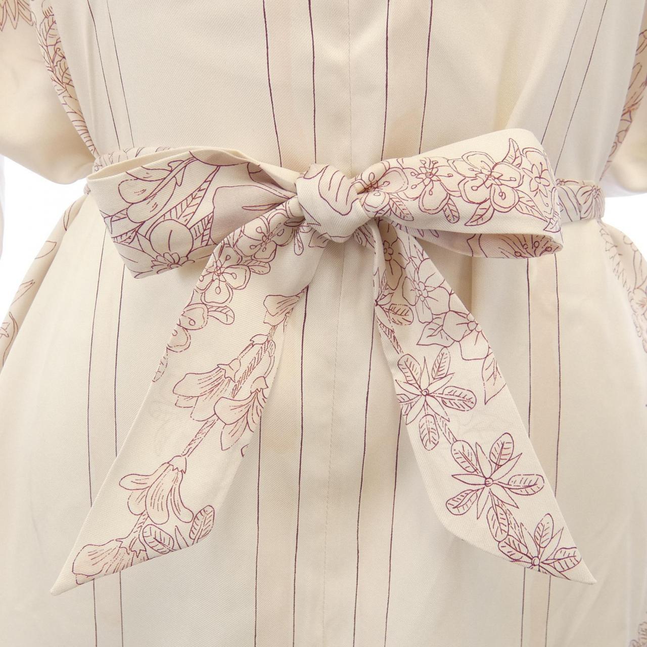 エルメス シルク ワンピース34