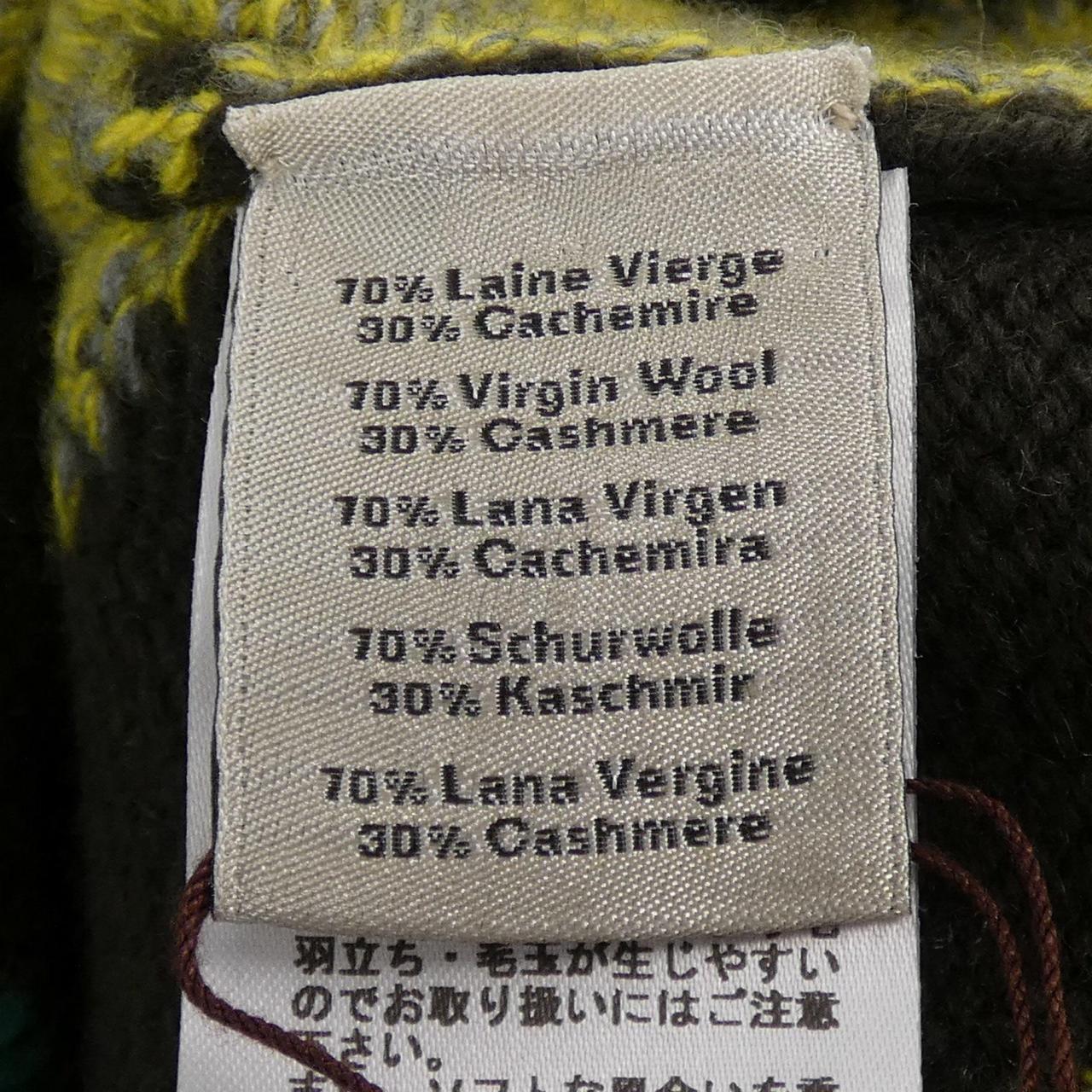 エルメス カシミヤ混ニット S