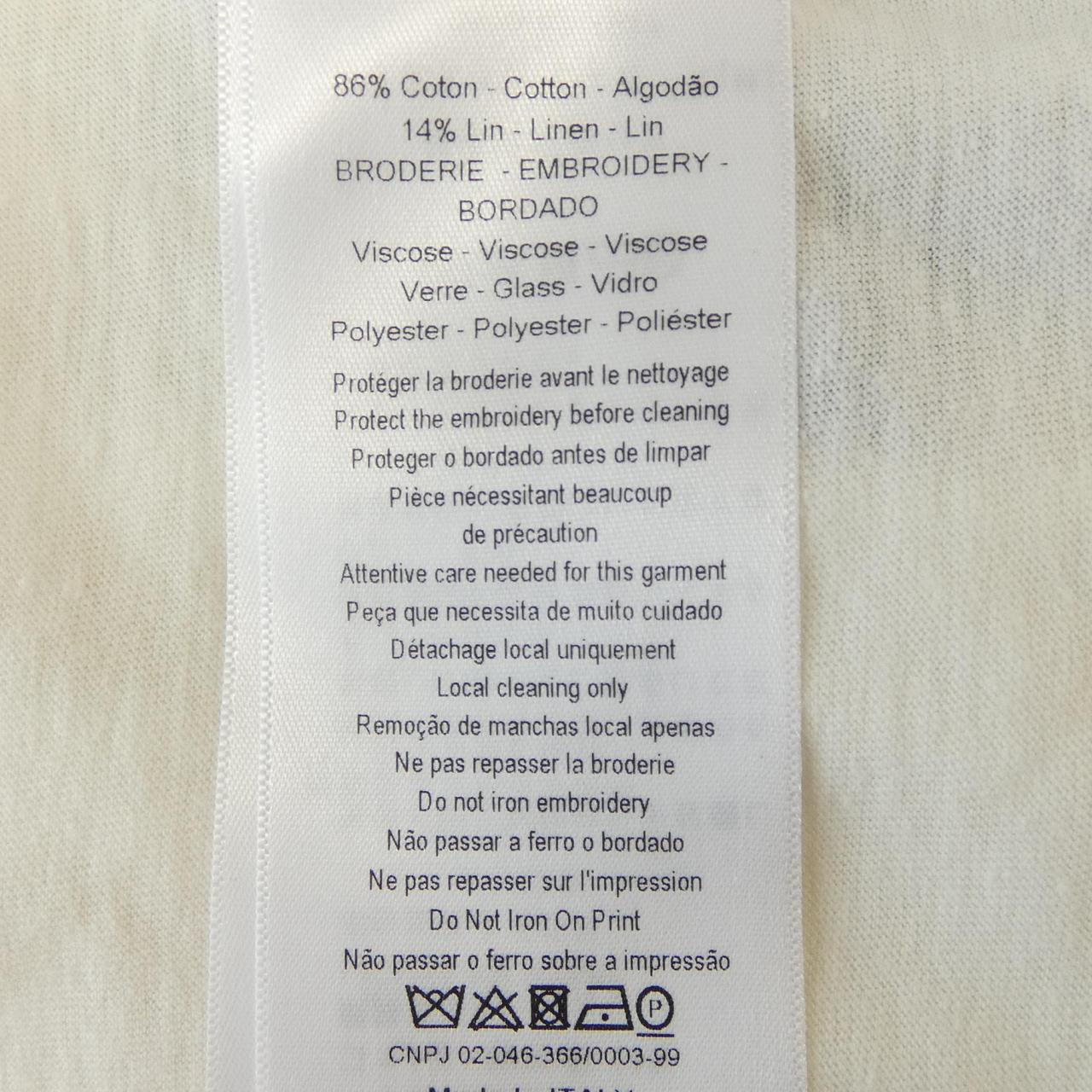 クリスチャンディオール Tシャツ