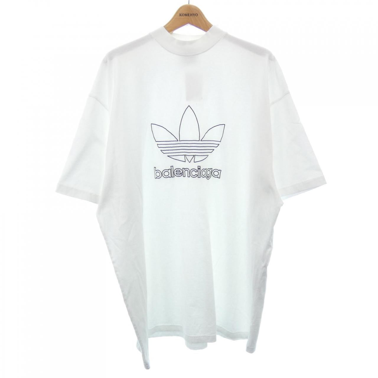 バレンシアガ アディダス コットンTシャツ