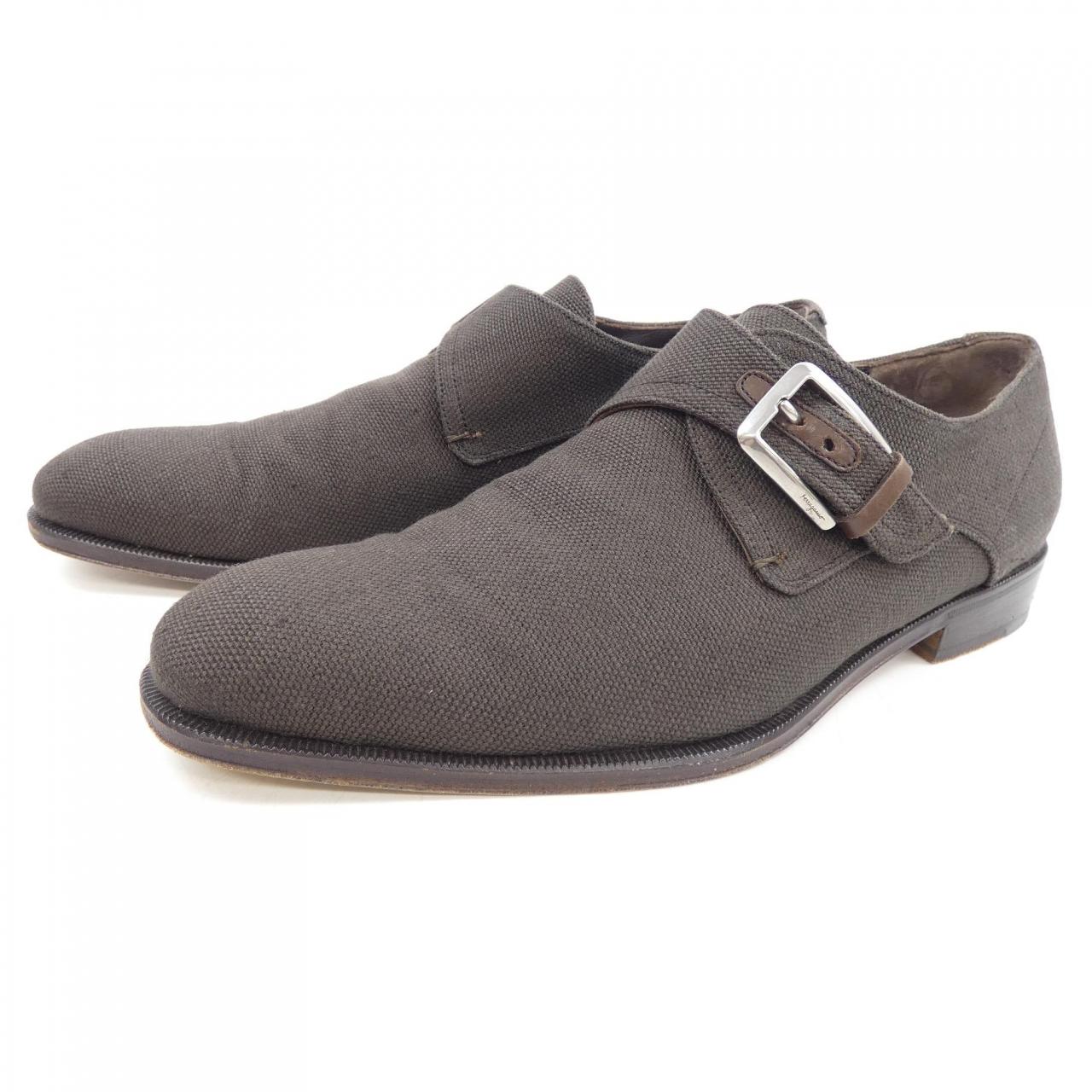 サルヴァトーレ フェラガモ レザー シューズ