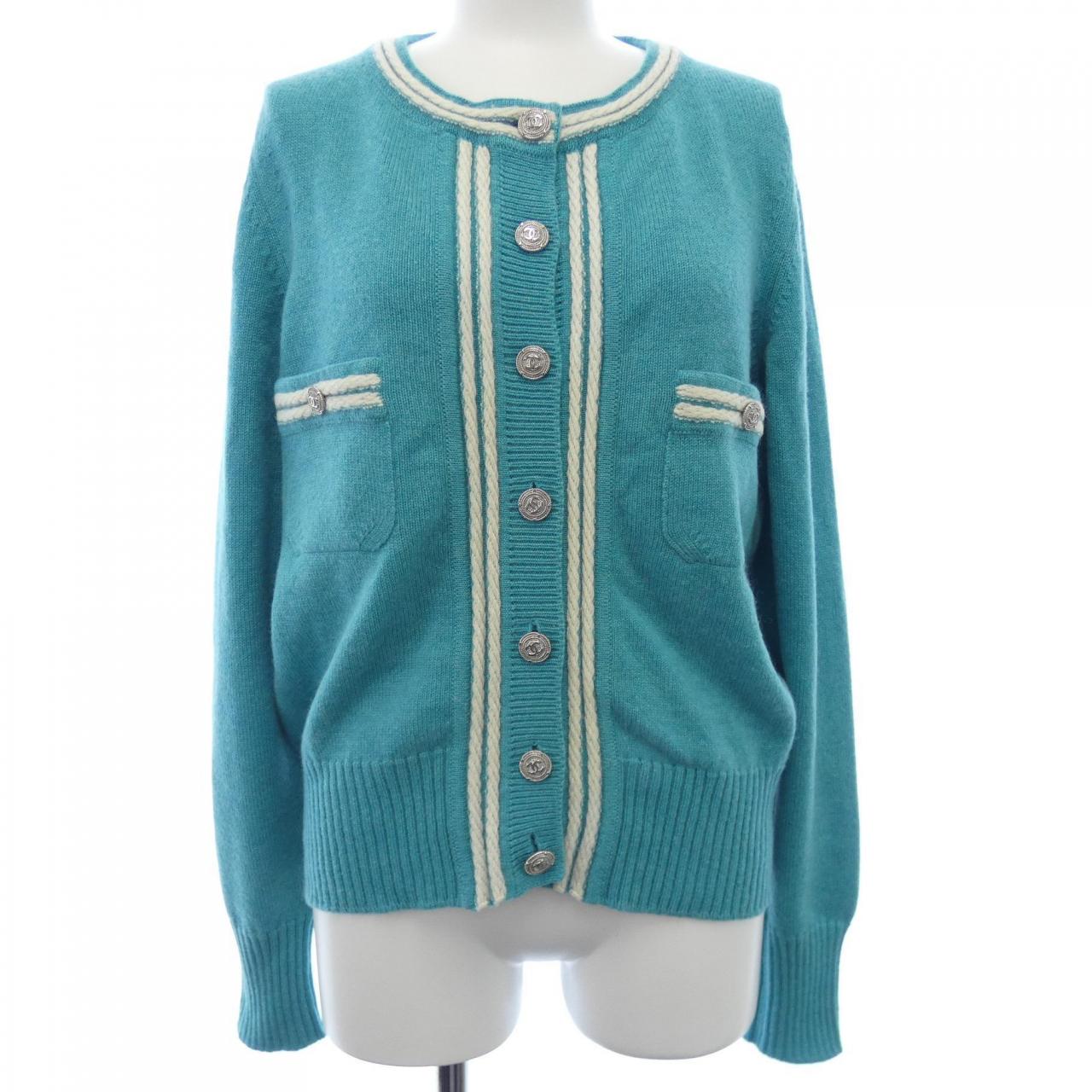 シャネル カシミヤカーディガン