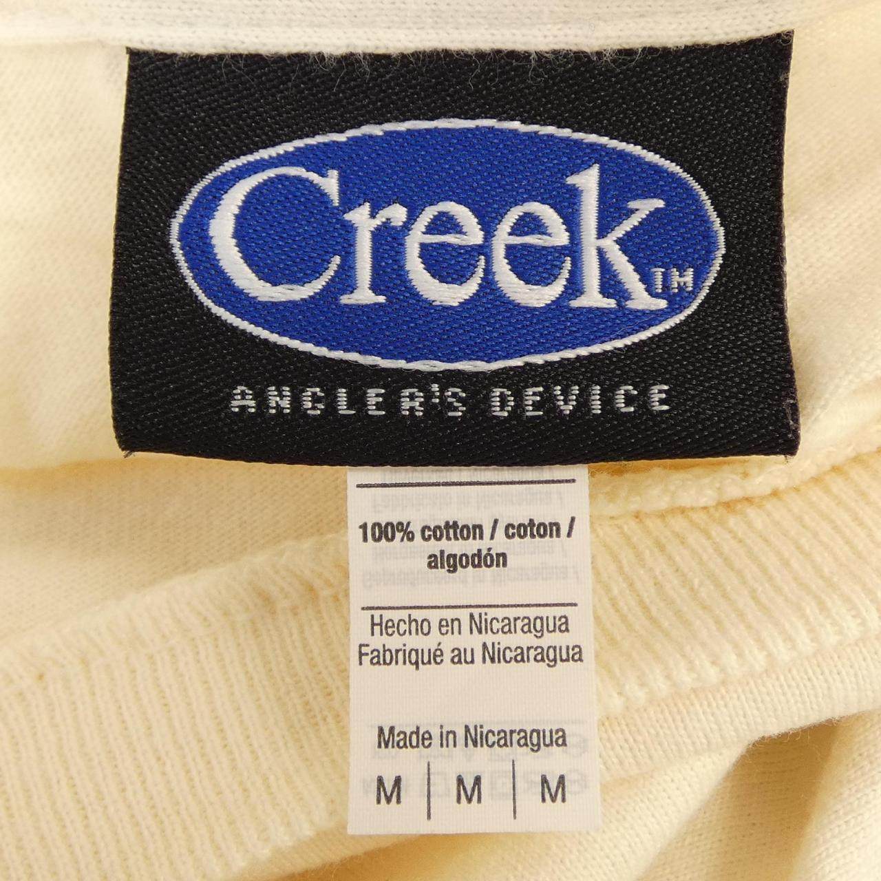 CREEK コットンTシャツ