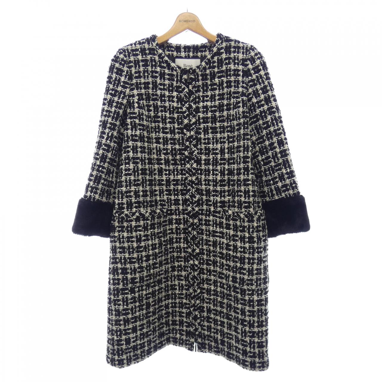 ルネ ウールカシミヤコート