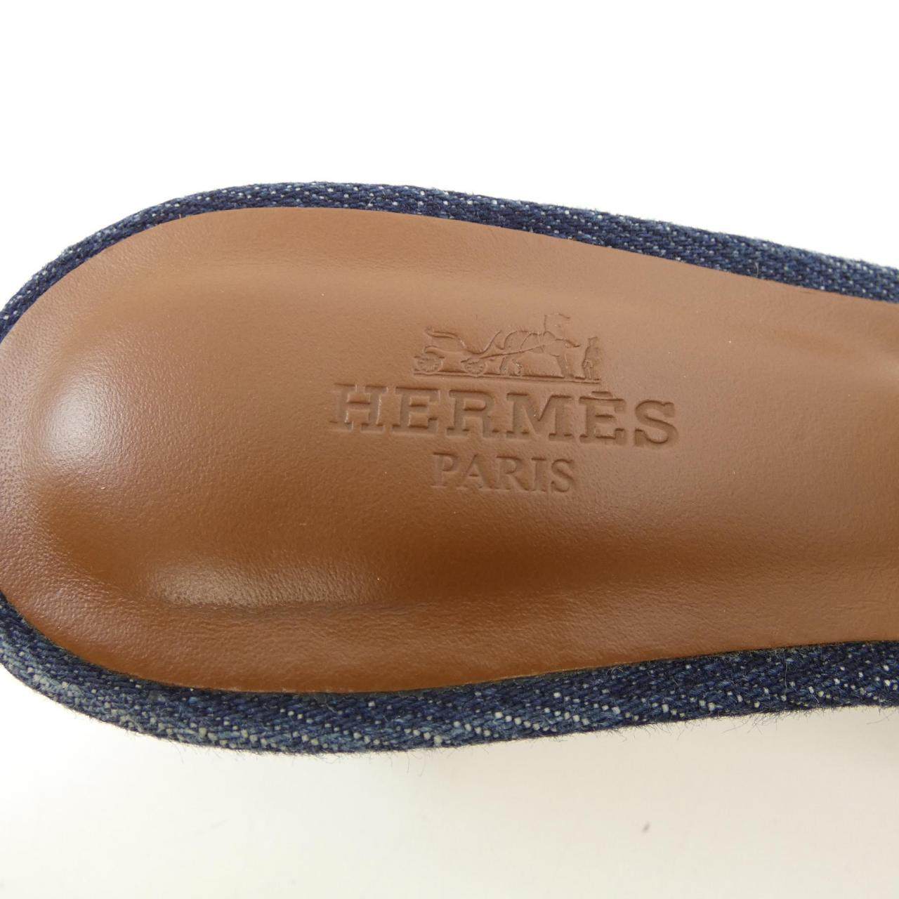 エルメス レザーサンダル