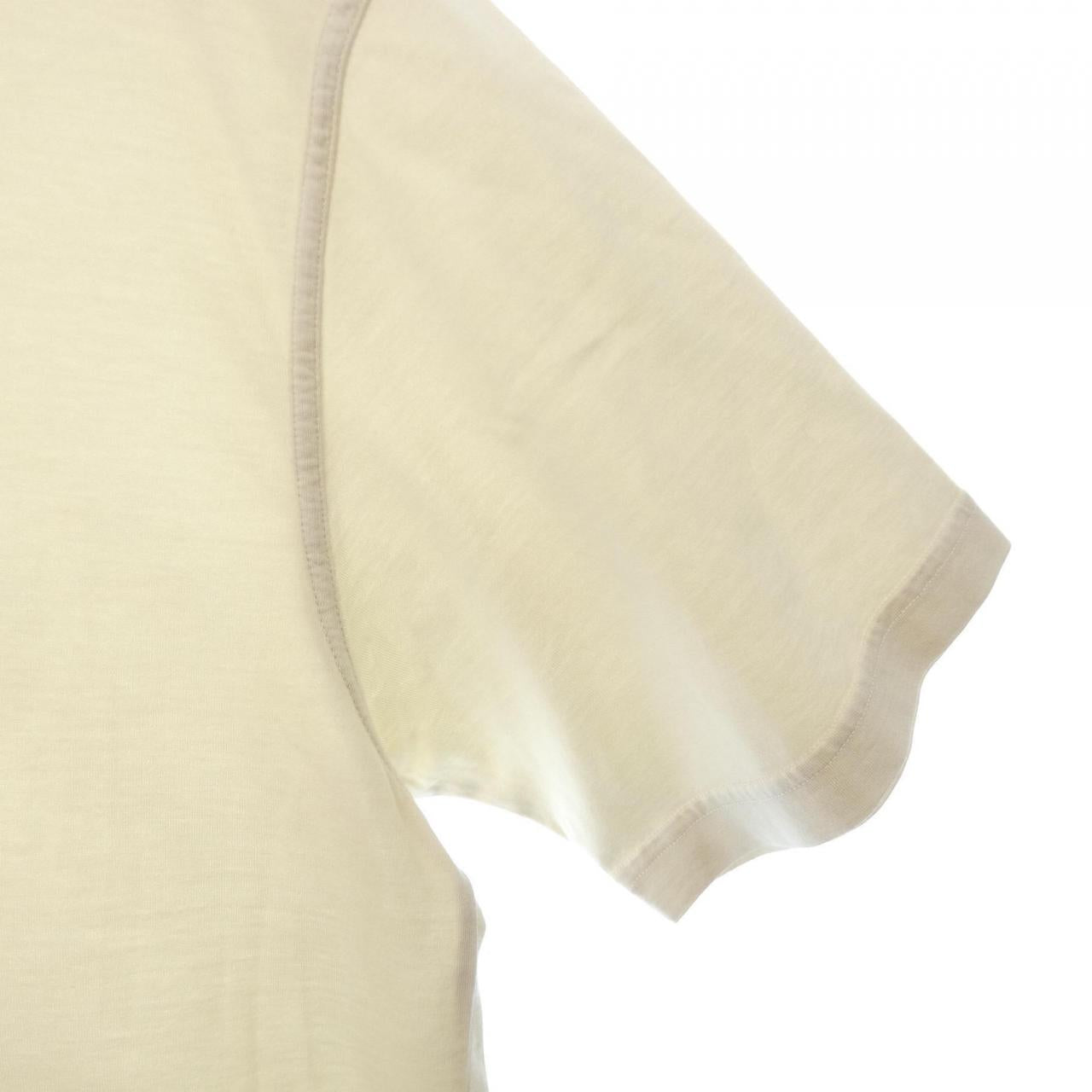プラダ トライアングルロゴ コットンTシャツ