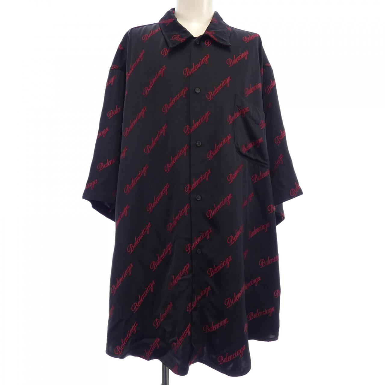 バレンシアガ ロングシャツ