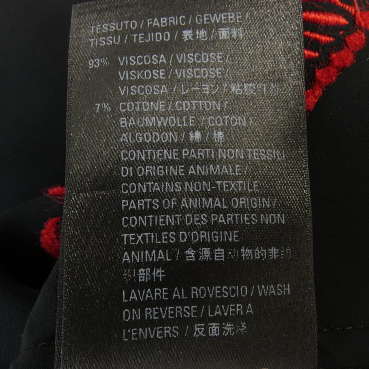 バレンシアガ ロングシャツ