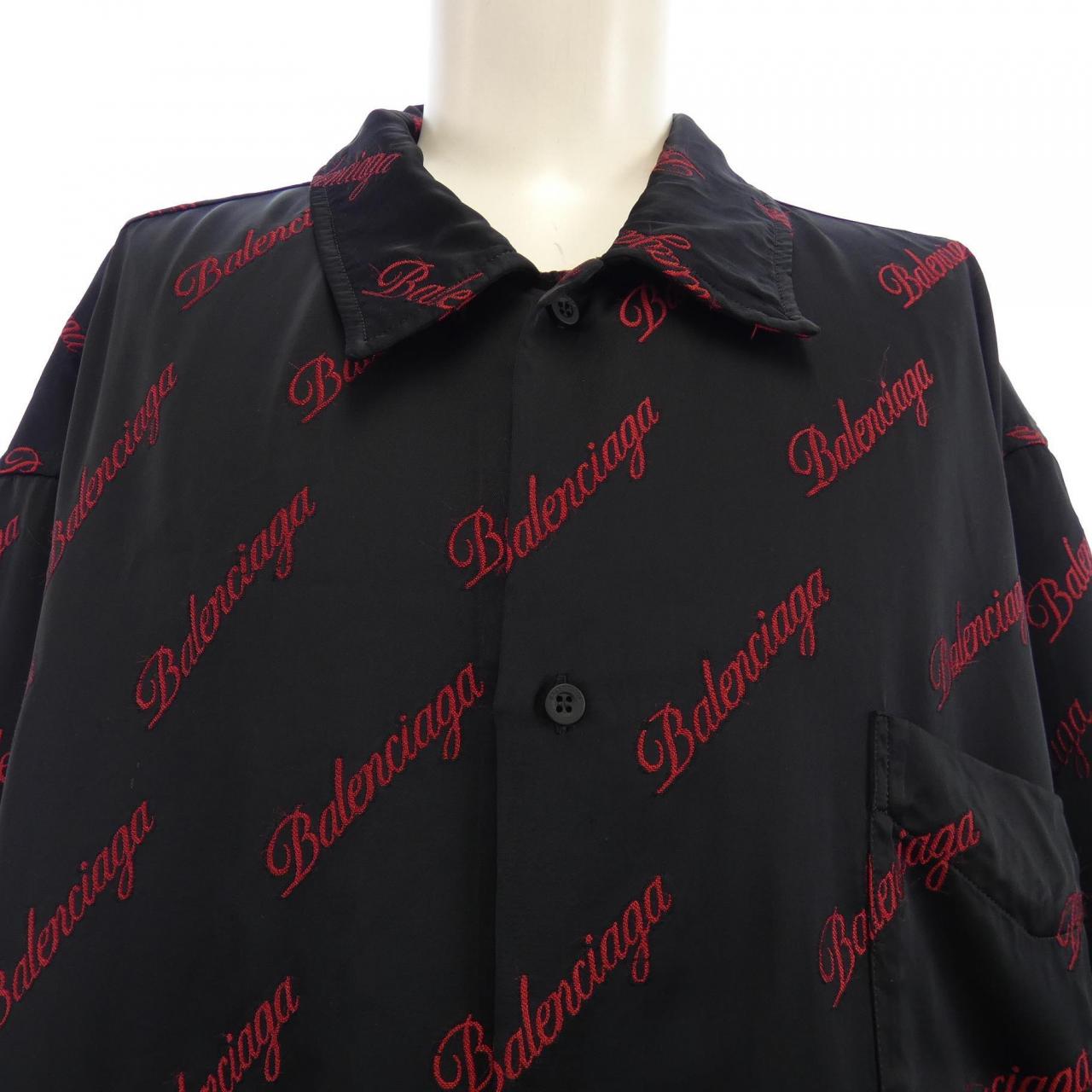 バレンシアガ ロングシャツ