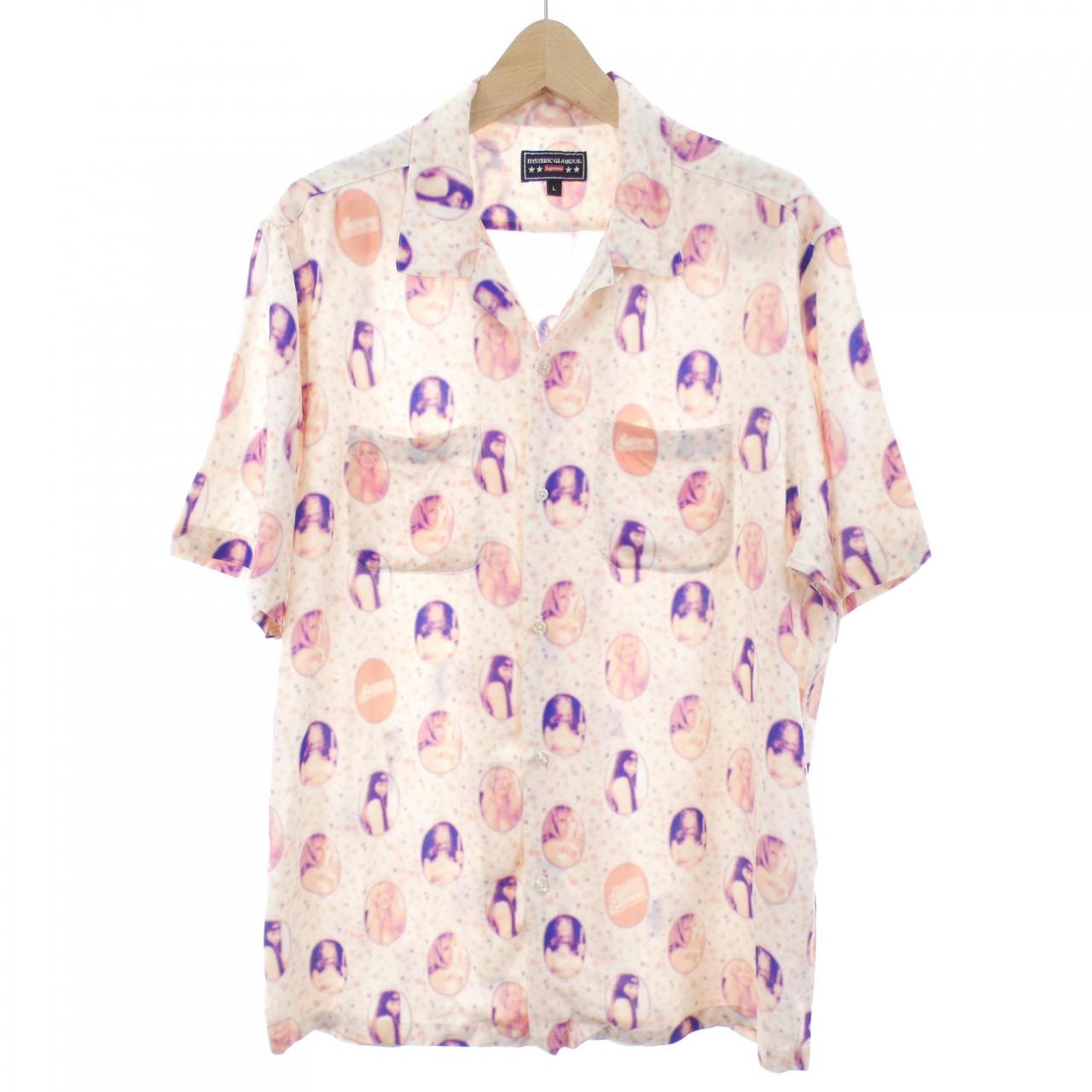 シュプリーム HYSTERIC GLAMOUR 半袖シャツ