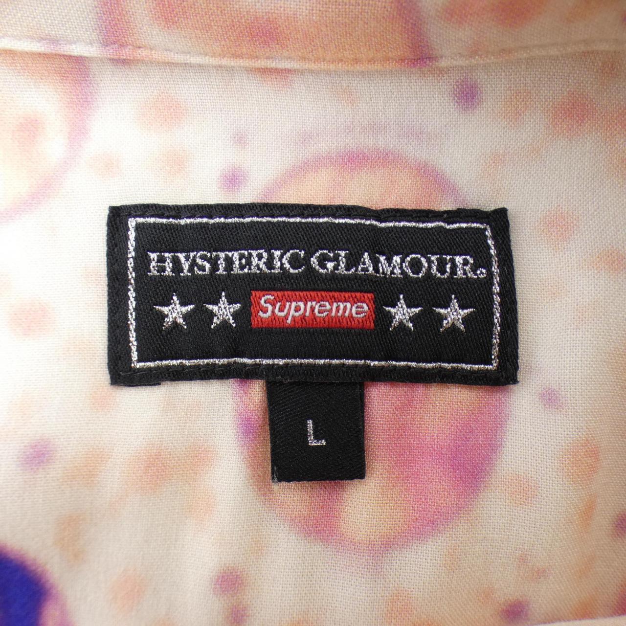 シュプリーム HYSTERIC GLAMOUR 半袖シャツ