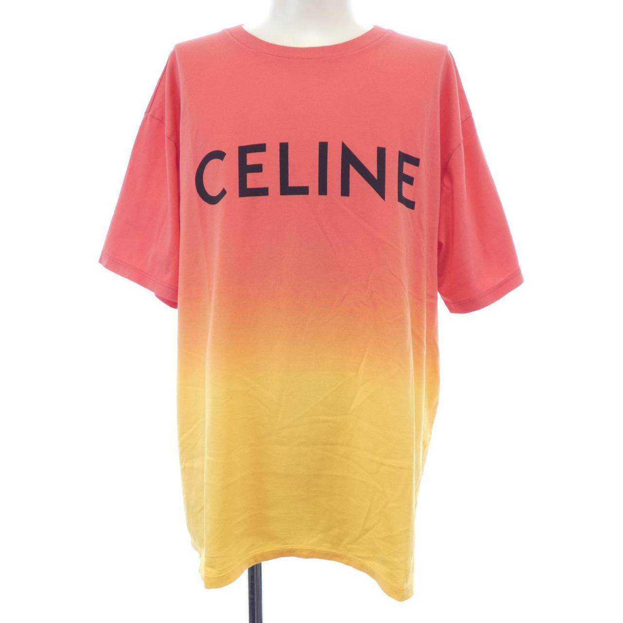 セリーヌ コットンTシャツ