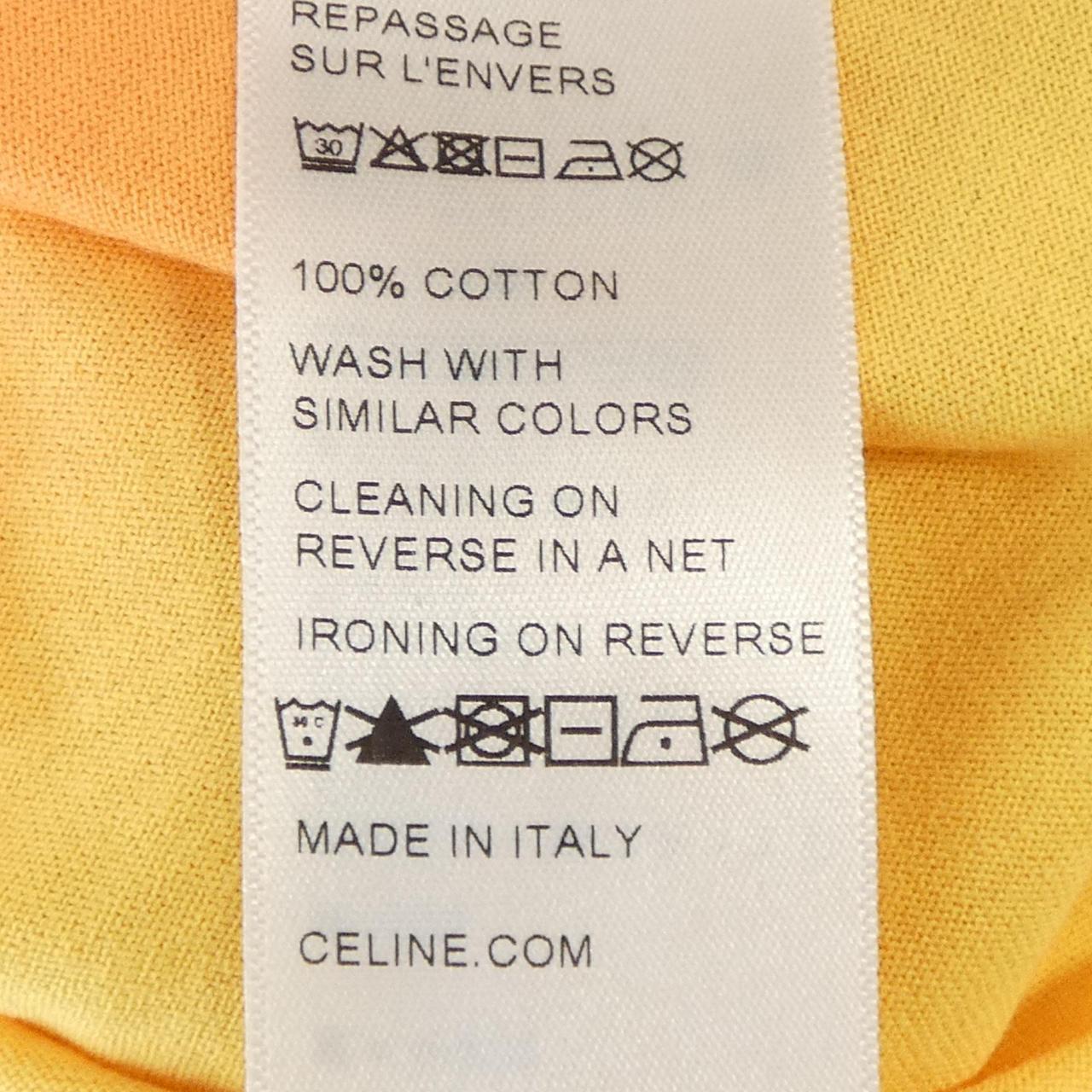 セリーヌ コットンTシャツ
