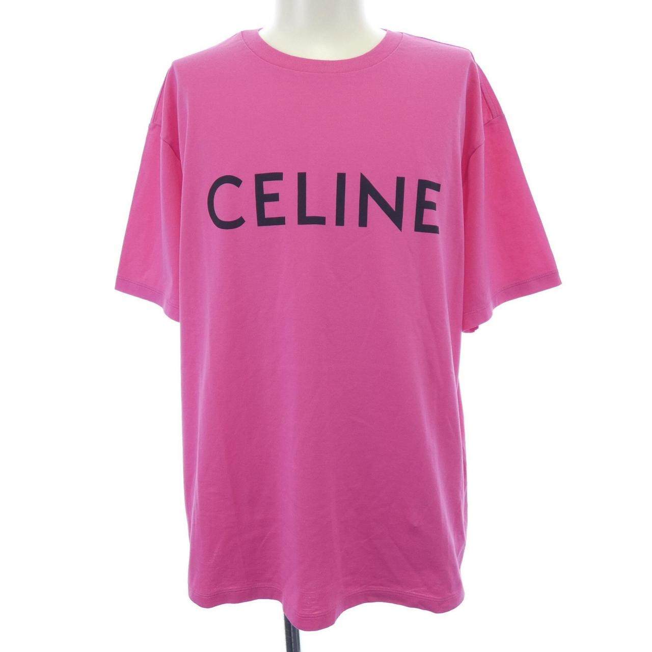 セリーヌ コットンTシャツ