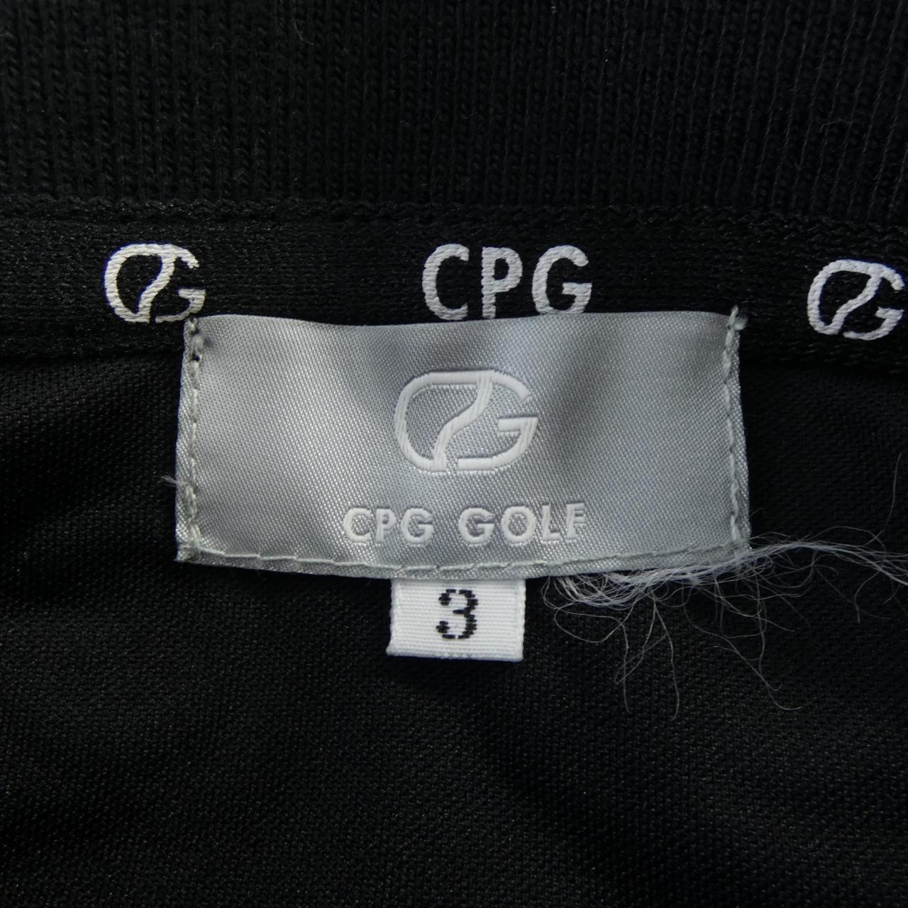CPG GOLF 鹿の子ポロシャツ