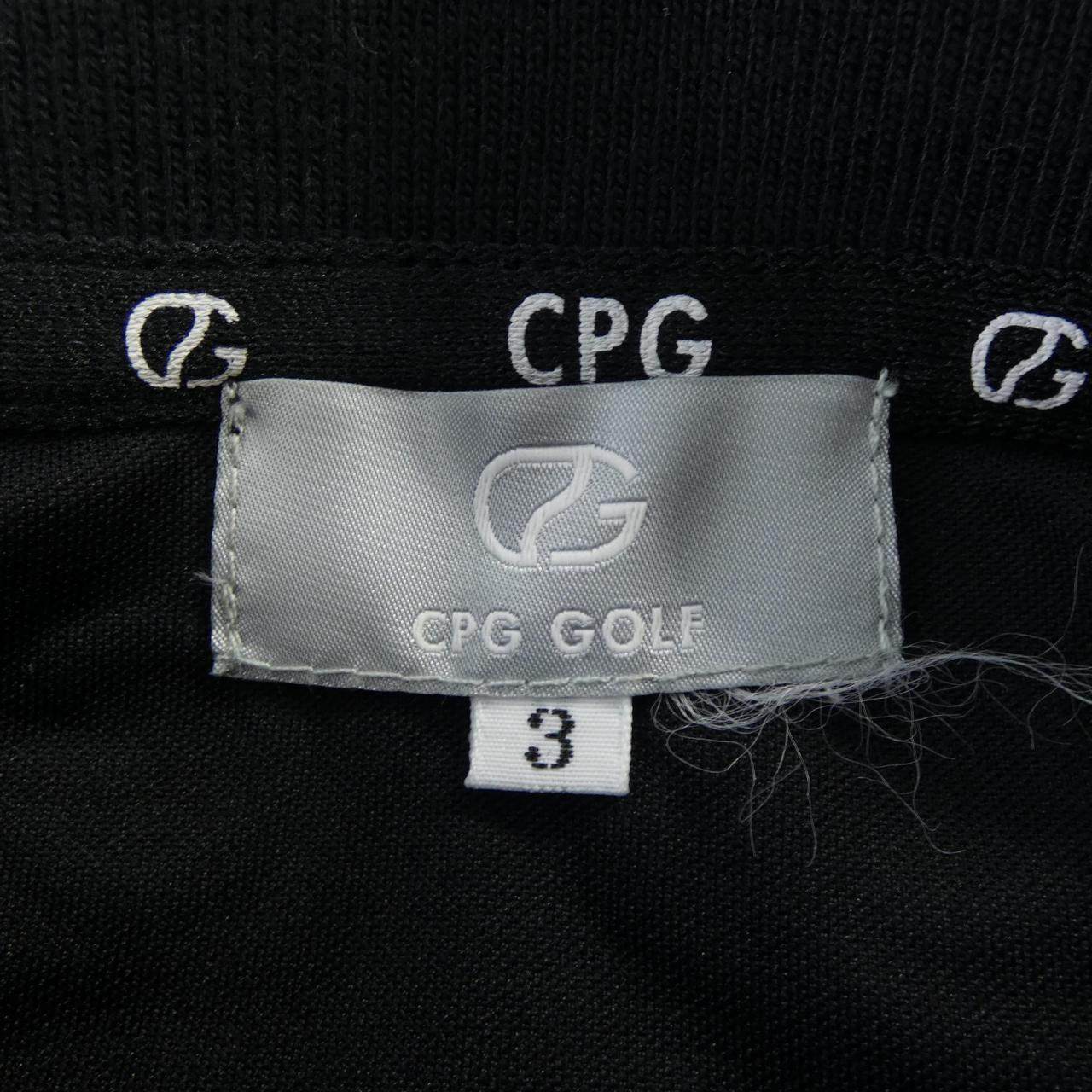 CPG GOLF 鹿の子ポロシャツ