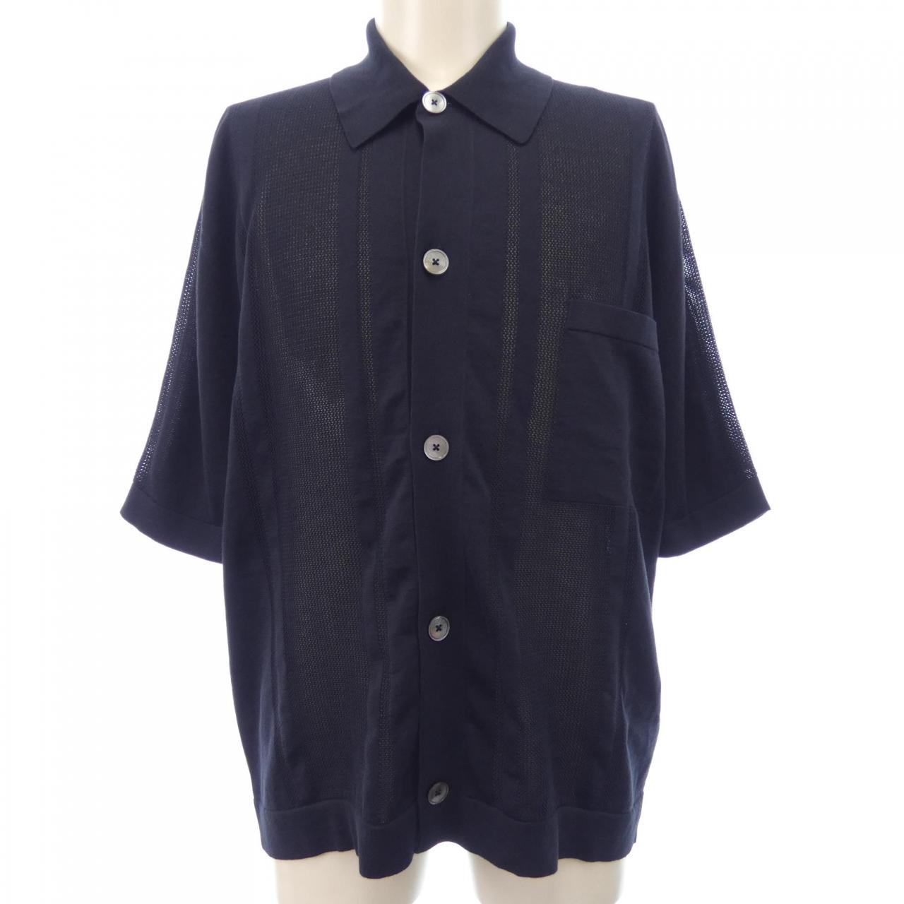 エルメス S/Sシャツ コットン 半袖シャツ S