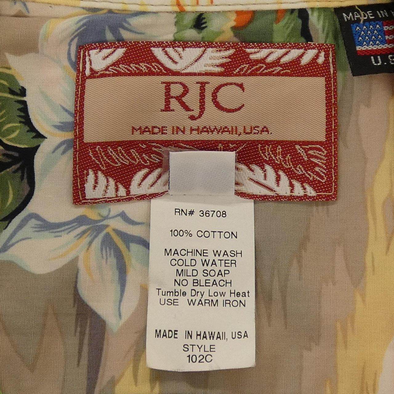 RJC 半袖シャツ