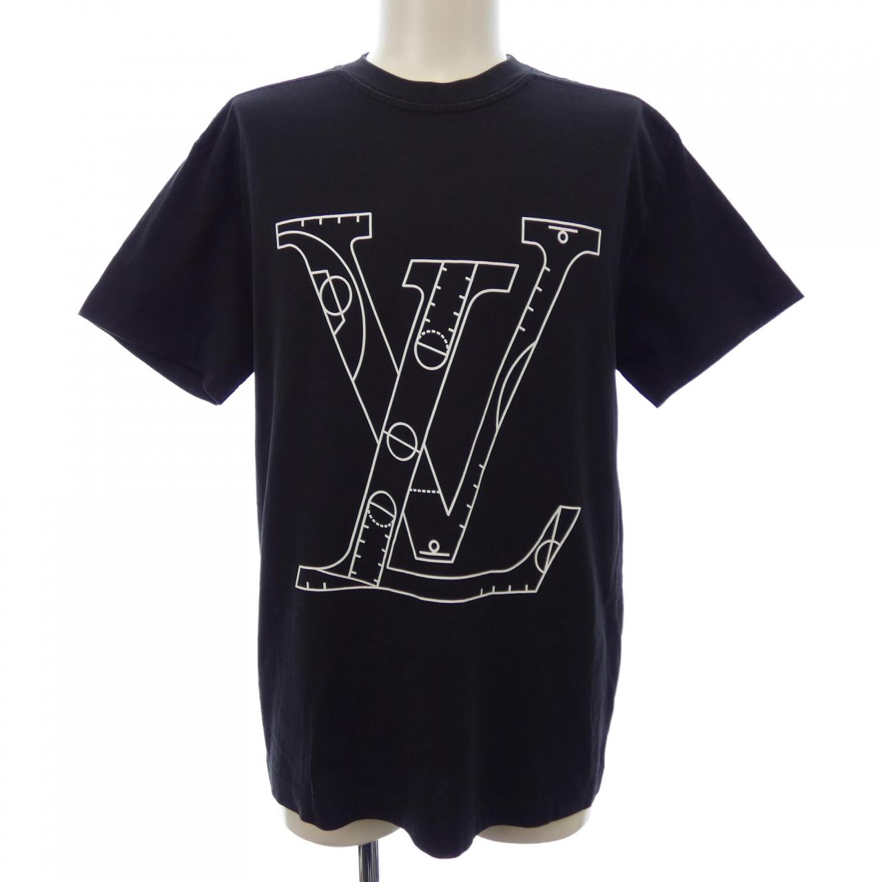 ルイヴィトン NBAフロント&バックプリントTシャツ