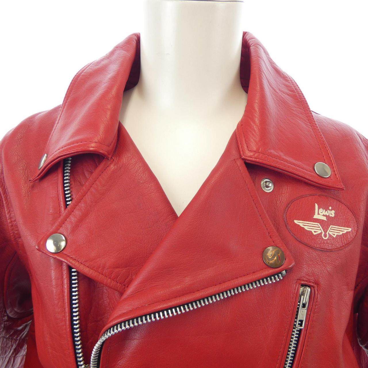 ルイスレザー RED EAR レザーライダースジャケット