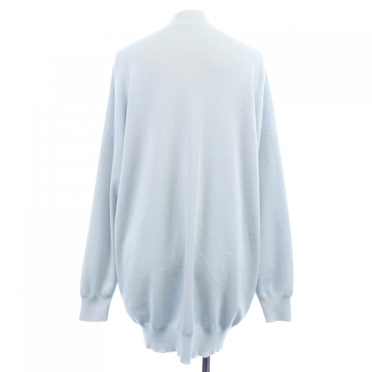 エルメス エクスリブリス シルクカシミヤカーディガン