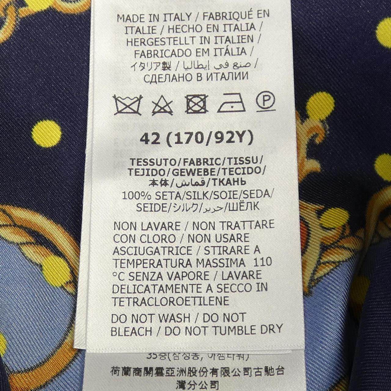 グッチ シルクシャツ