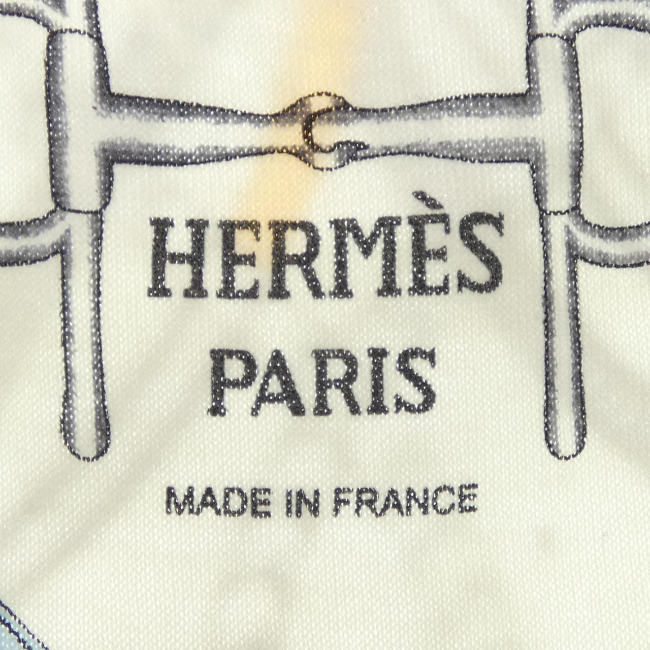 エルメス シルクTシャツ