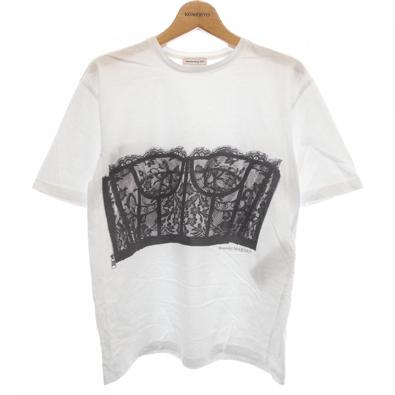 アレキサンダーマックイーン コットンTシャツ