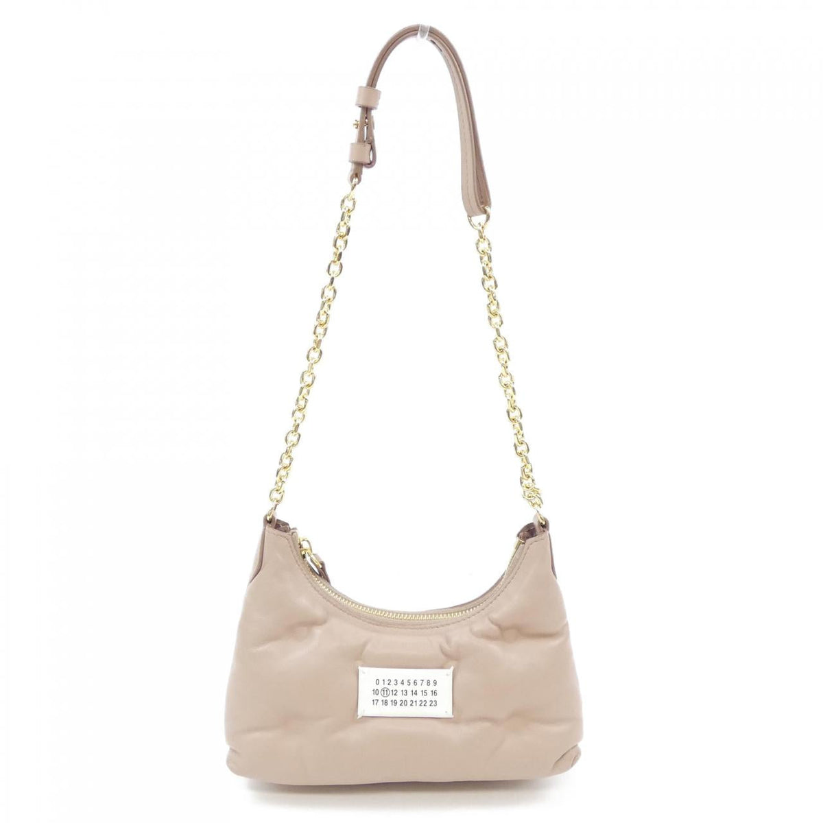 メゾンマルジェラ GLAMSLAM HOBO ナッパレザー ショルダーバッグ
