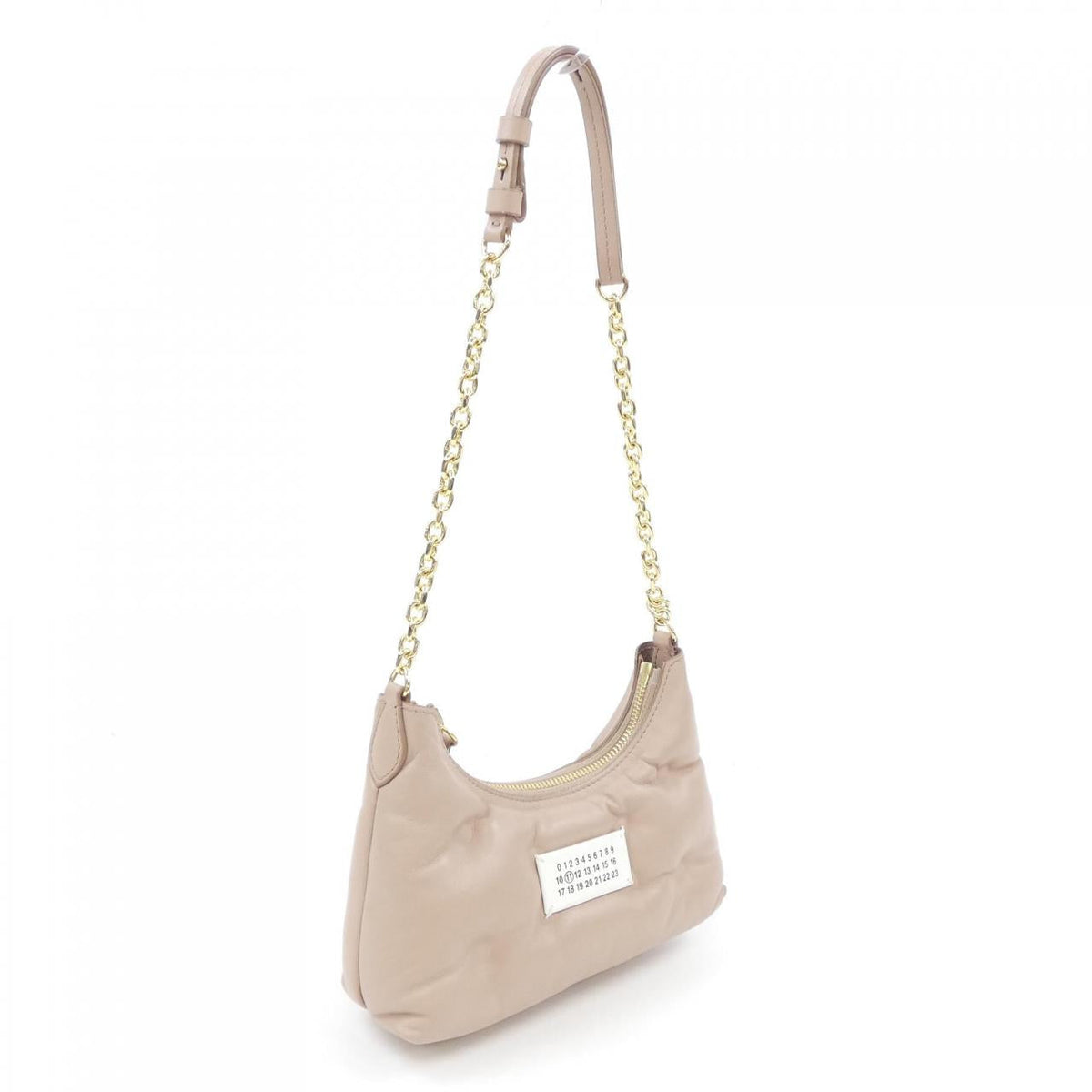 メゾンマルジェラ GLAMSLAM HOBO ナッパレザー ショルダーバッグ