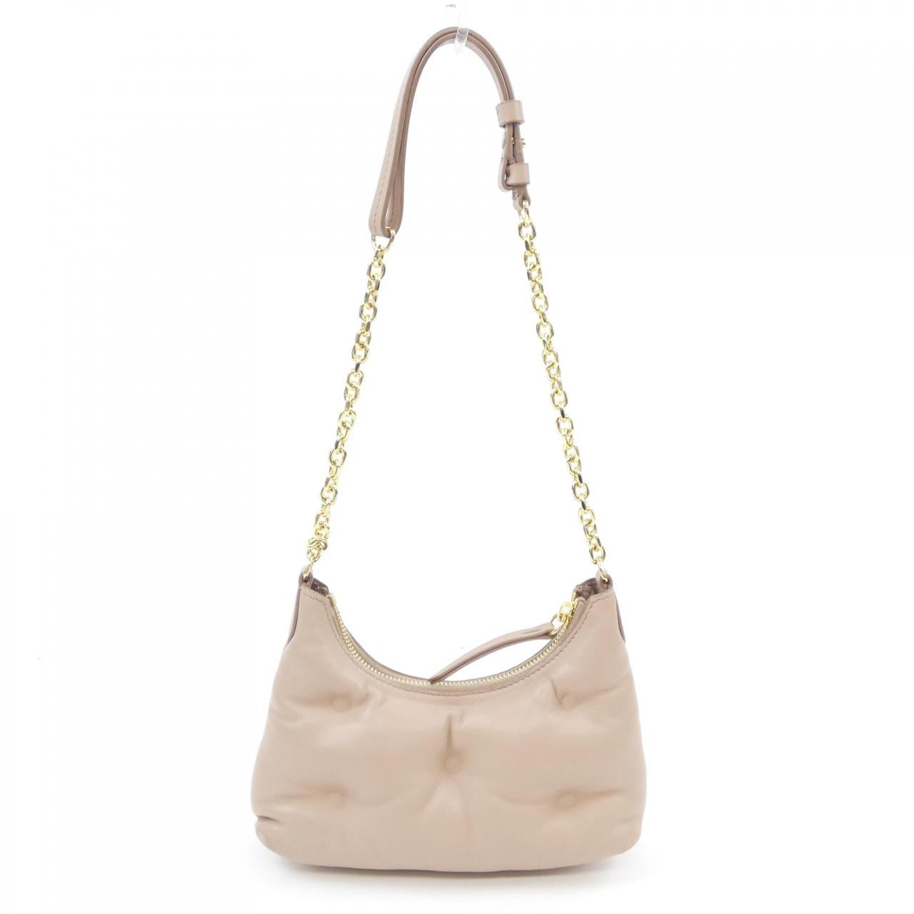 メゾンマルジェラ GLAMSLAM HOBO ナッパレザー ショルダーバッグ