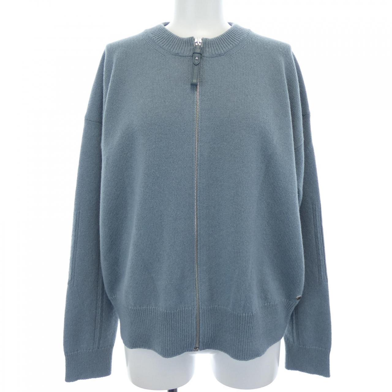 エルメス クルードセル カシミヤカーディガン38