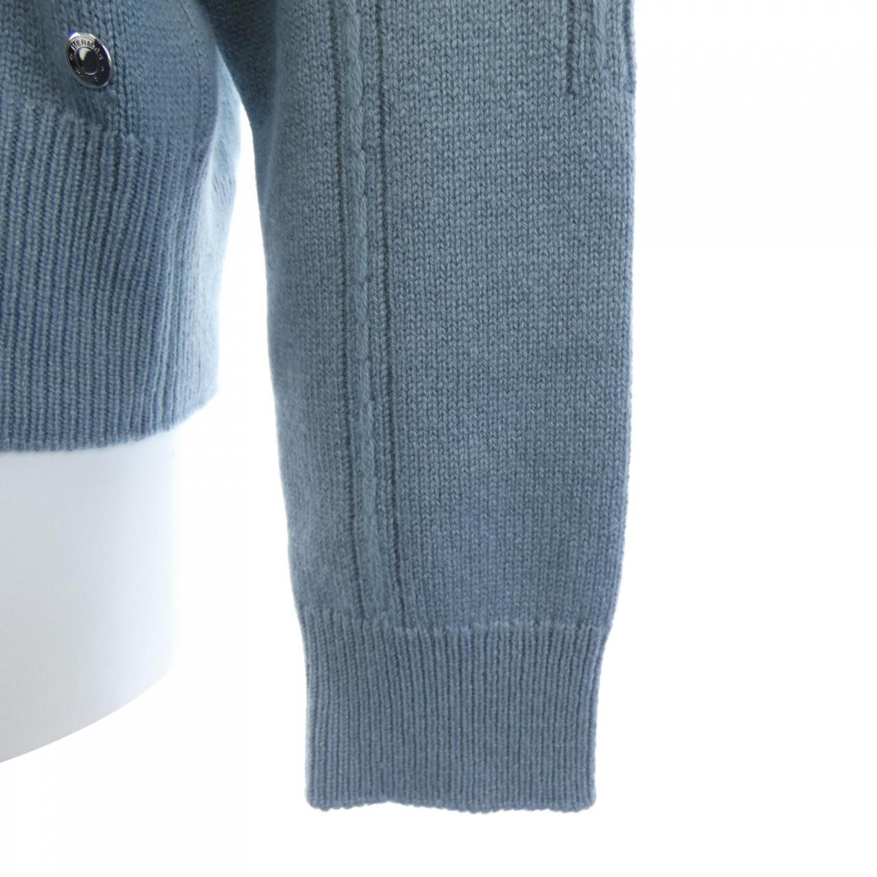 エルメス クルードセル カシミヤカーディガン38