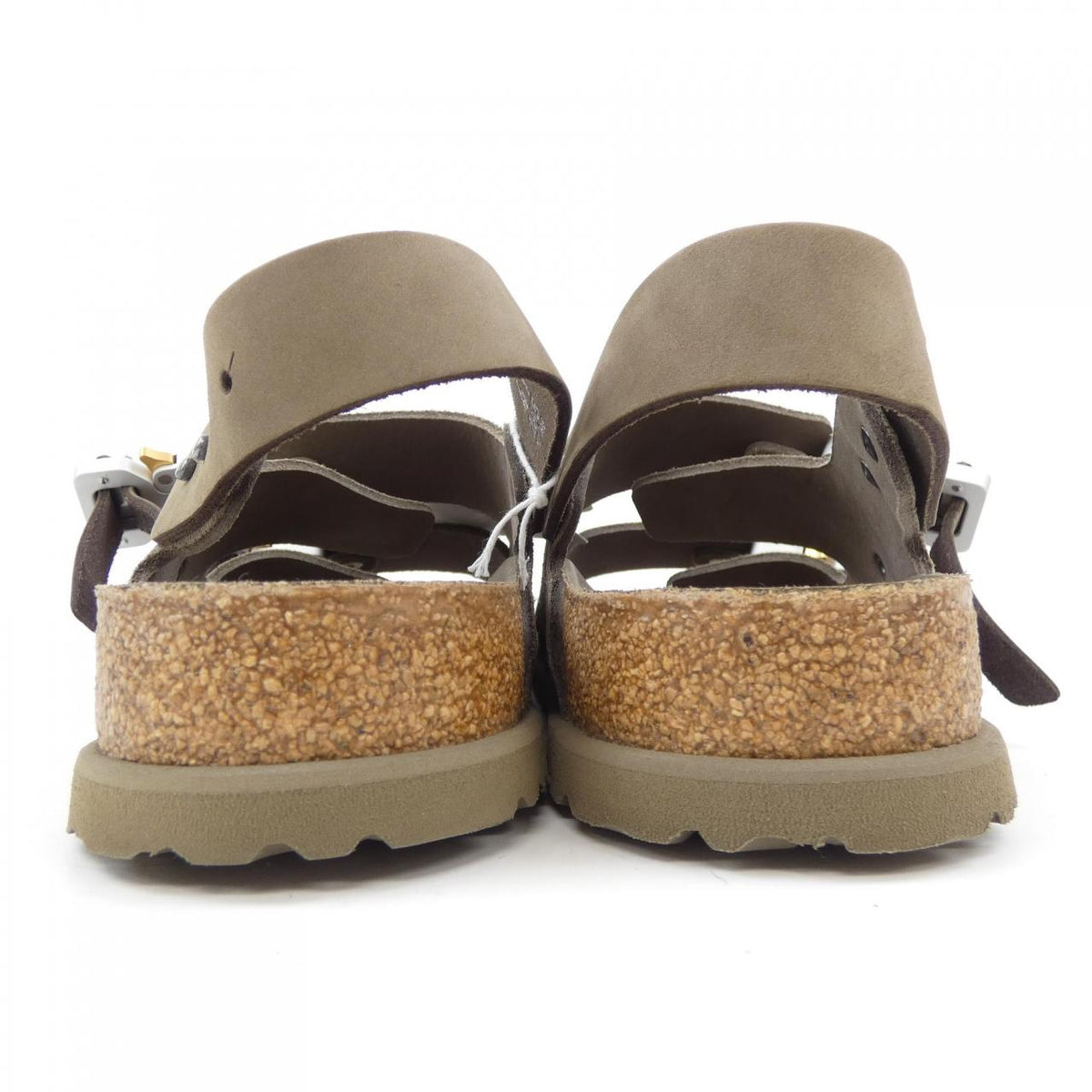 ディオール BIRKENSTOCK レザーサンダル