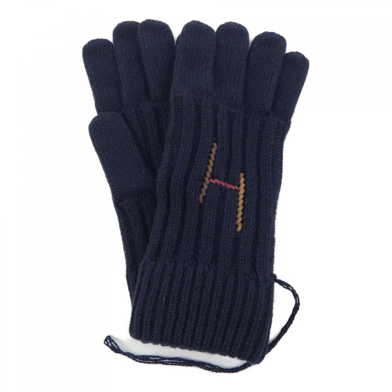 エルメス グローブ シルクカシミヤ グローブ M