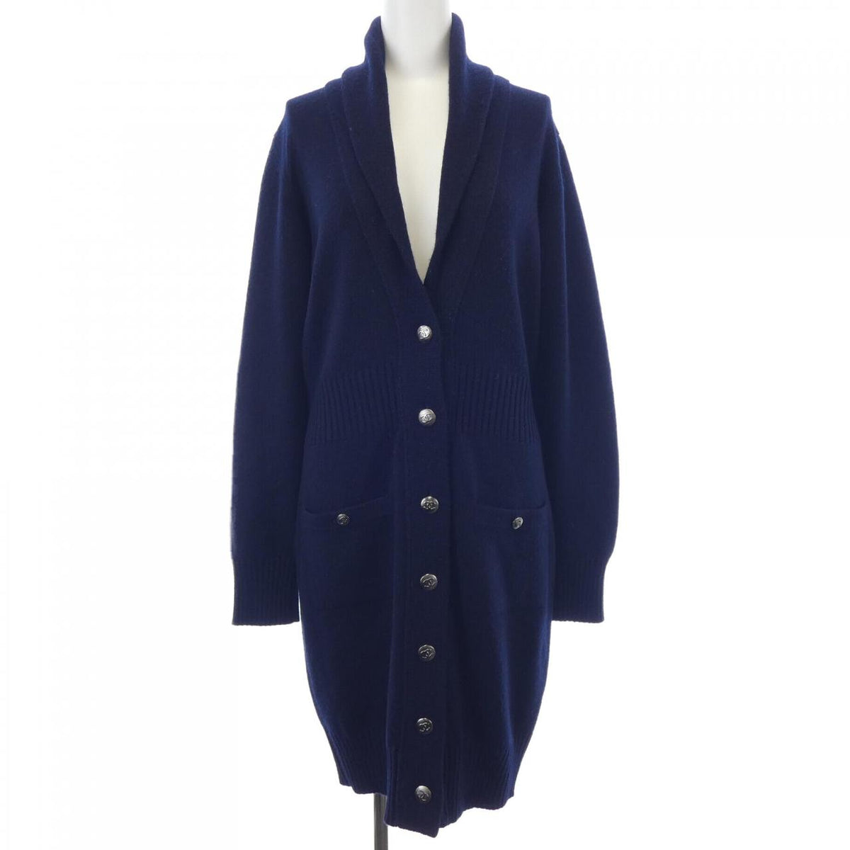 シャネル カシミヤロングカーディガン
