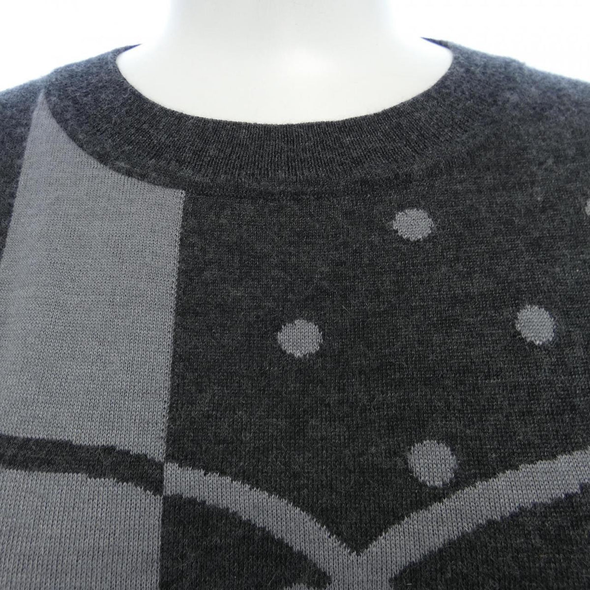 エルメス CLIC CLAC シルクカシミヤワンピース