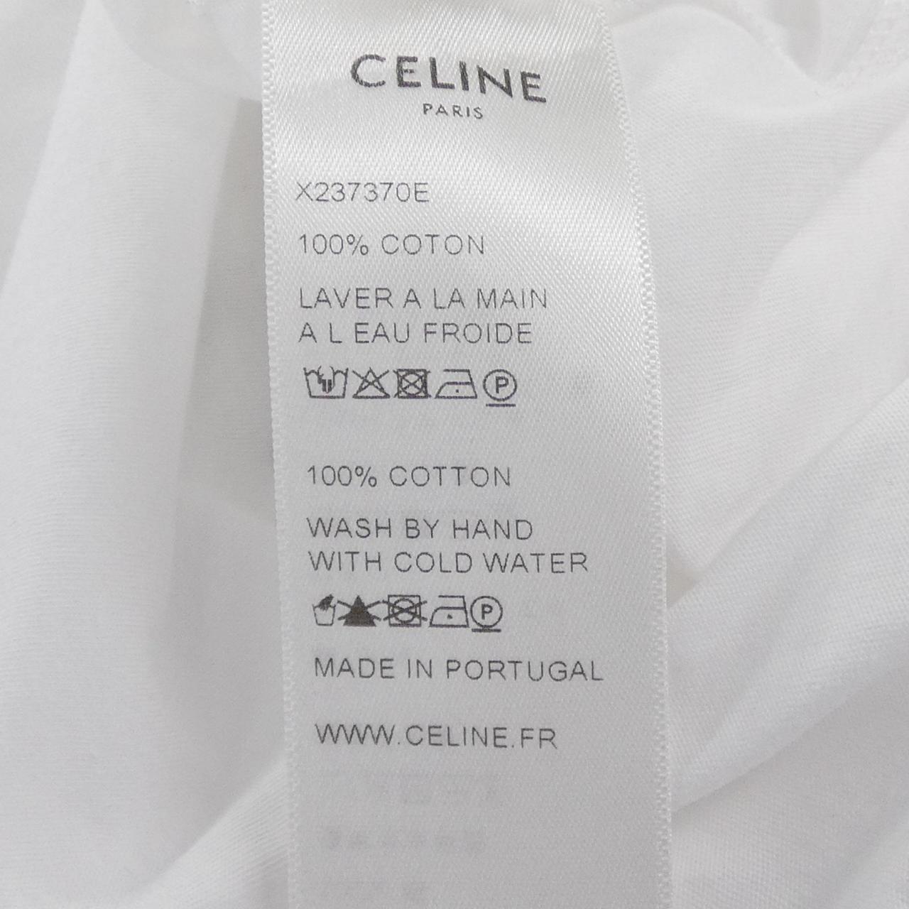 セリーヌ コットンTシャツ
