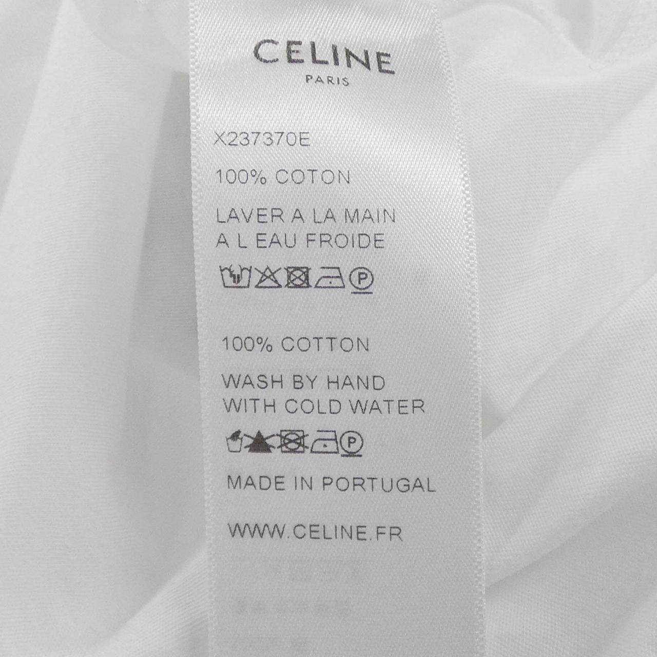 セリーヌ コットンTシャツ