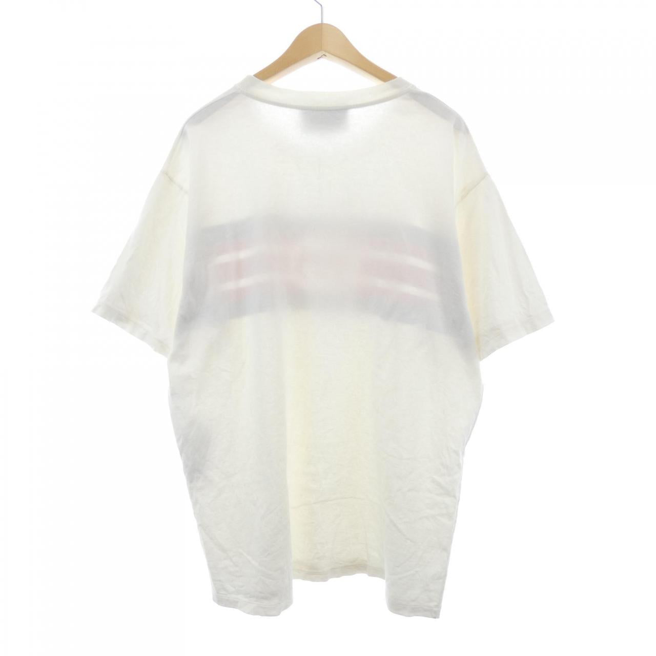 グッチ インターロッキングGストライプ プリント コットン Tシャツ