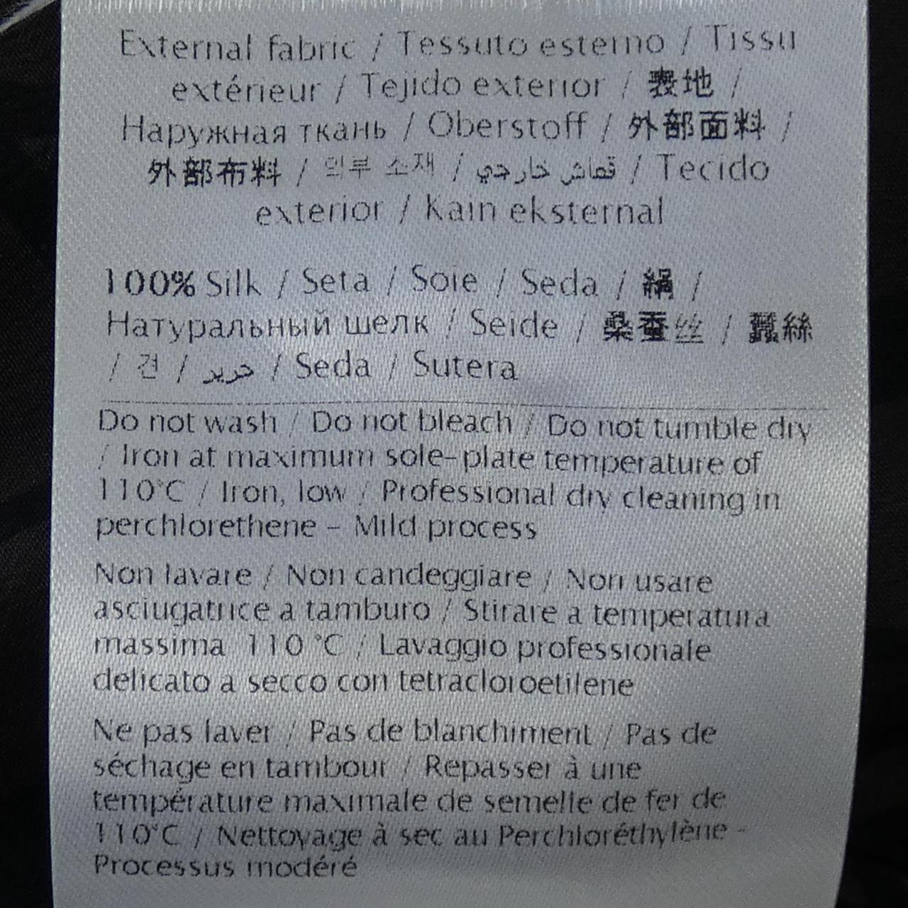 ヴァレンティノ シルク半袖シャツ