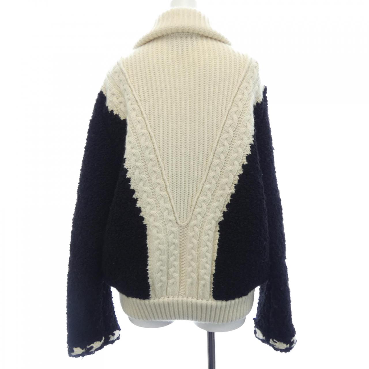 シャネル カシミヤ混ブルゾン