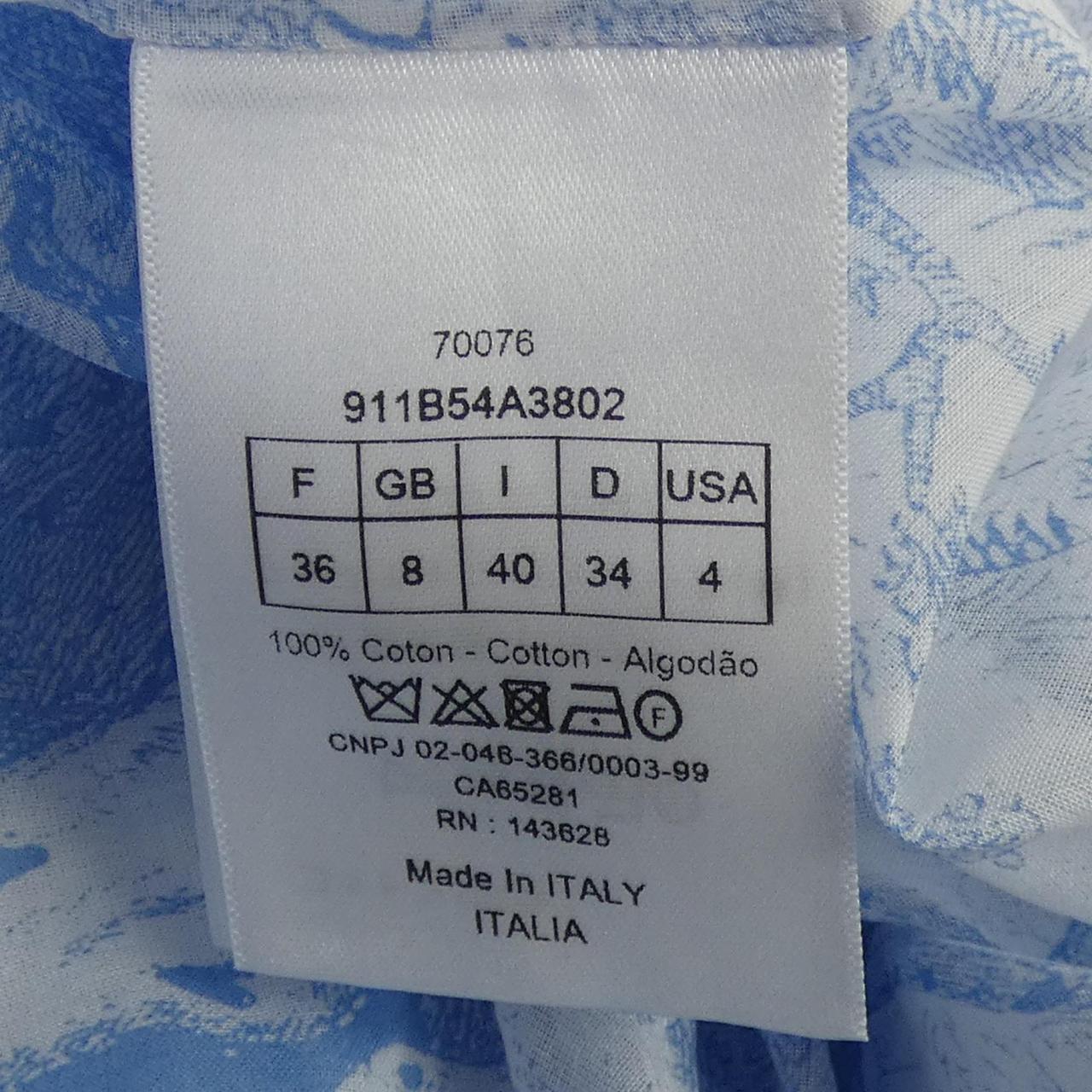 クリスチャンディオール トワルドゥジュイ コットンシャツ