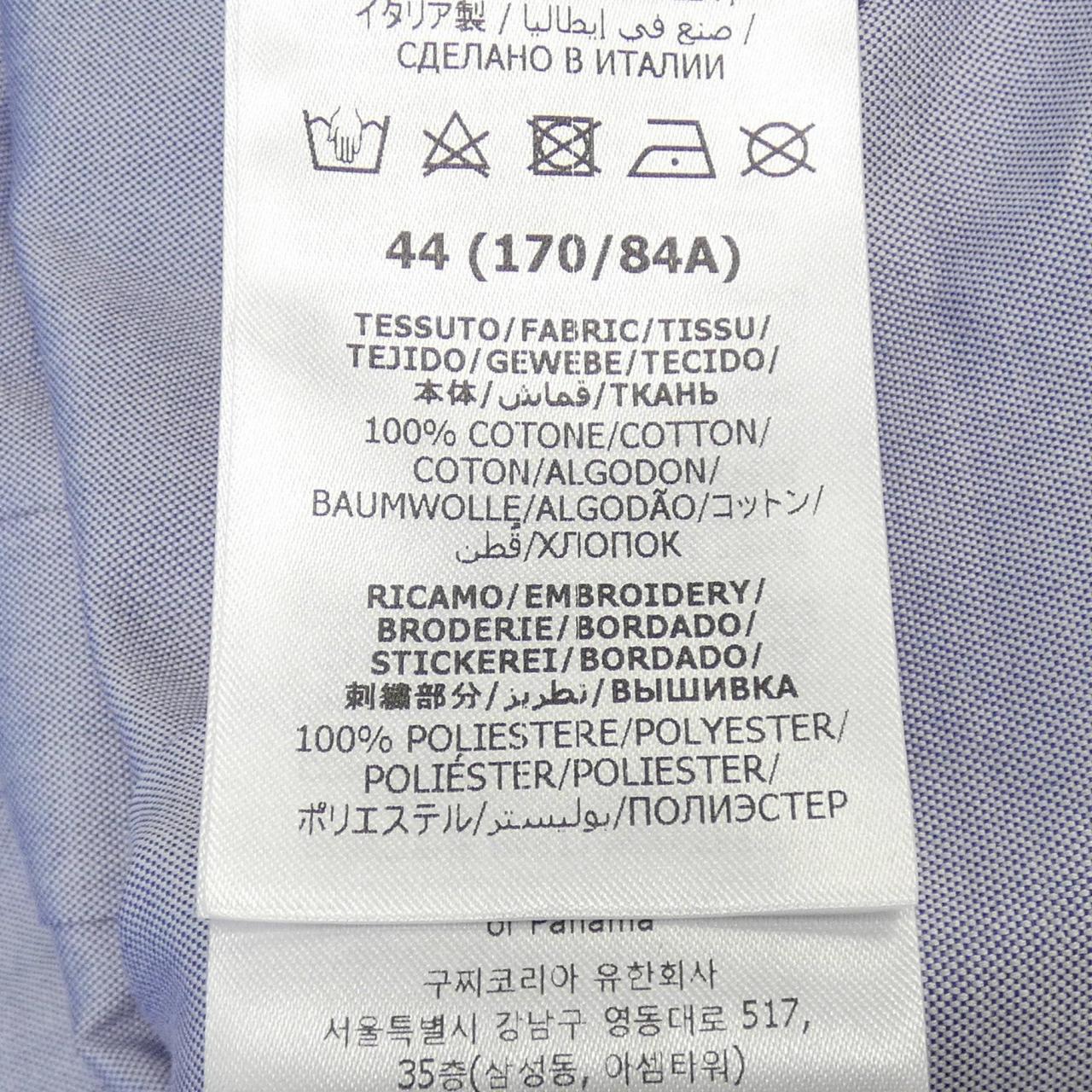 グッチ コットンシャツ