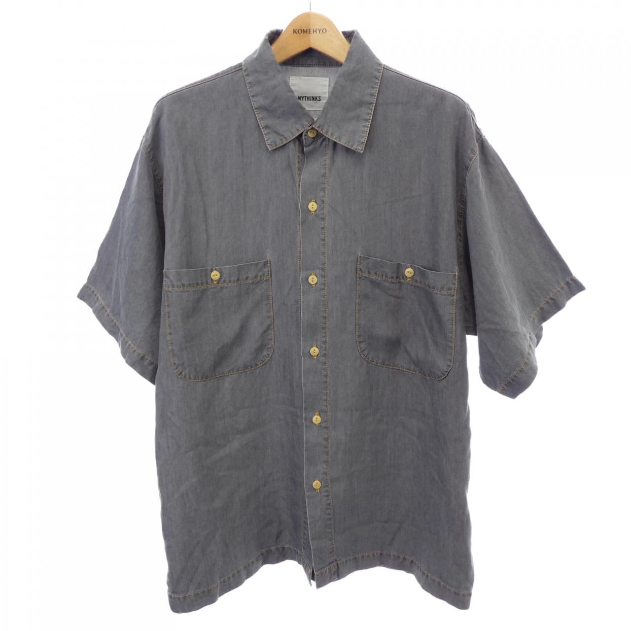 マイシンクス SEVENBYSEVEN コットン半袖シャツ