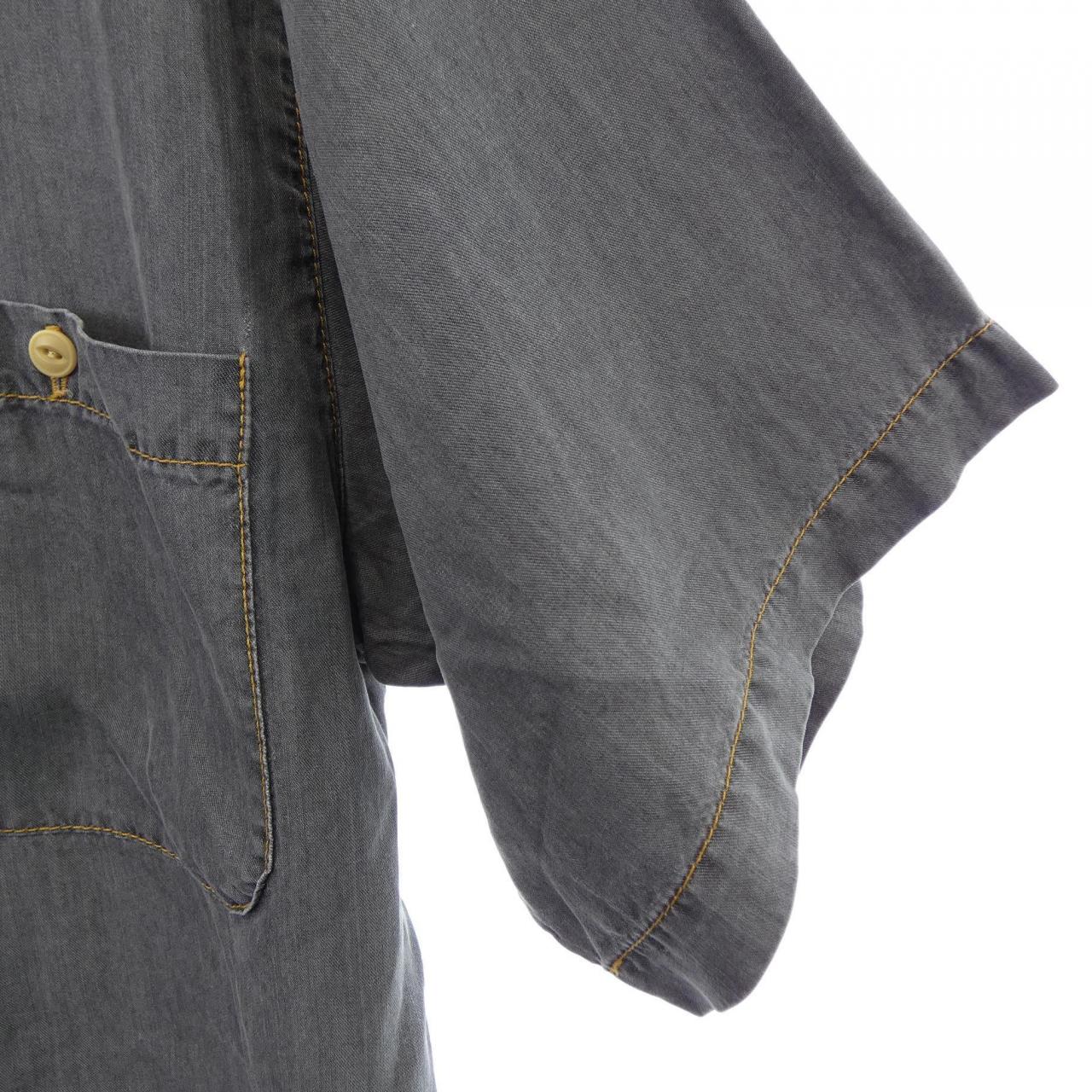 マイシンクス SEVENBYSEVEN コットン半袖シャツ