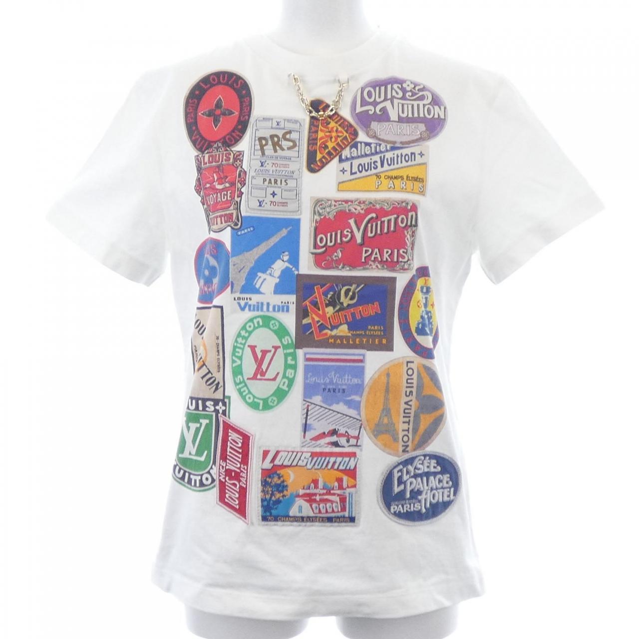 ルイヴィトン トラベルパッチ Tシャツ