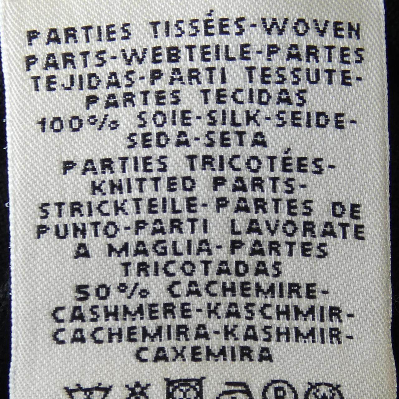 エルメス POSTE ET CAVALEIE ツイルレーヌワンピース36