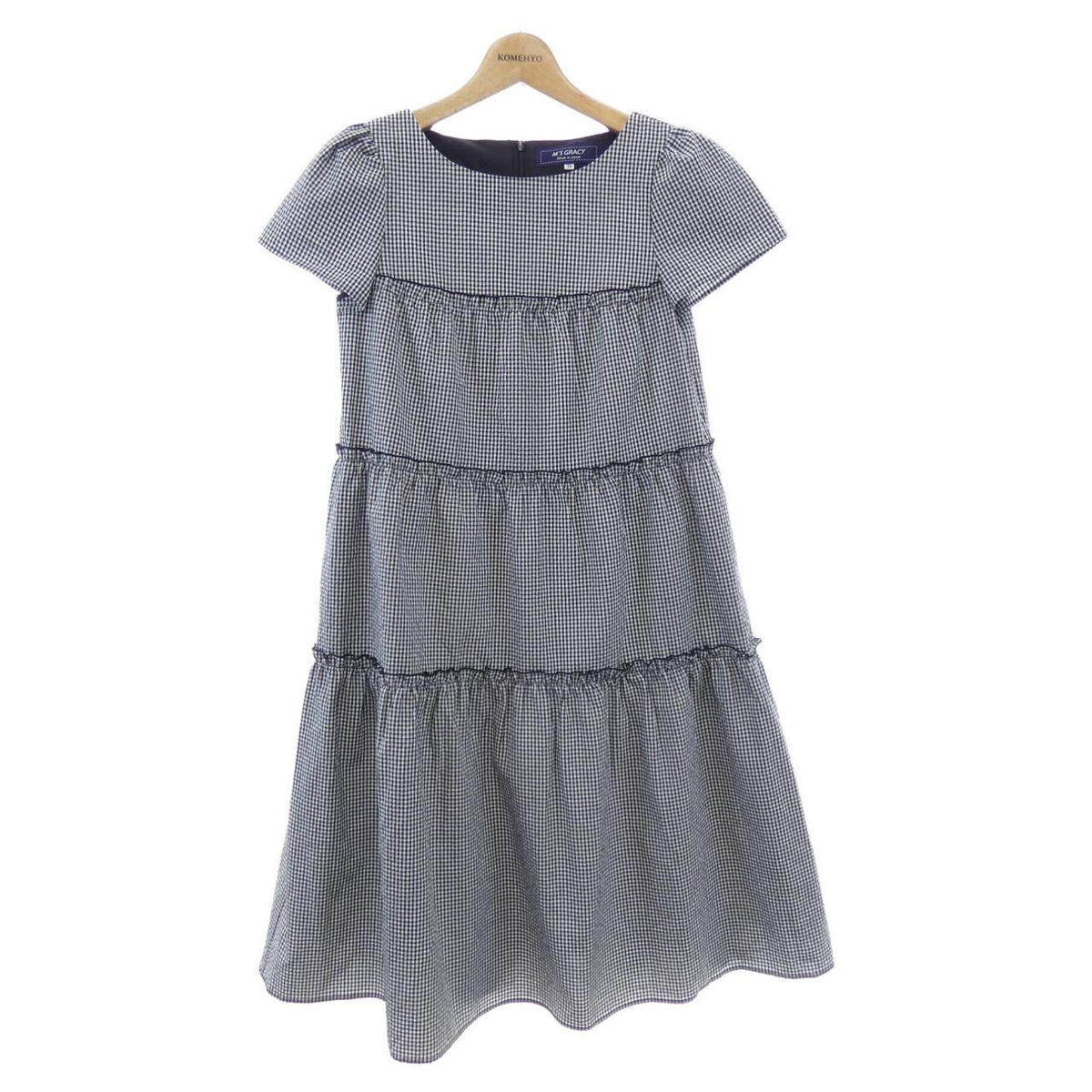 エムズグレイシー チェックワンピース