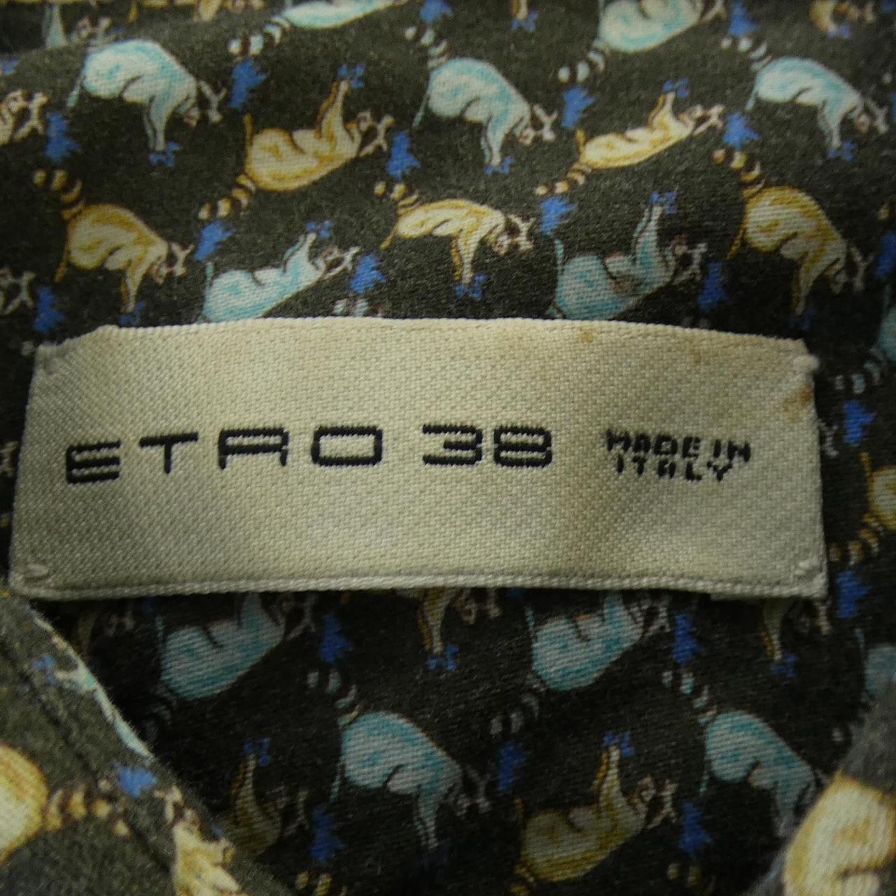 エトロ コットンシャツ